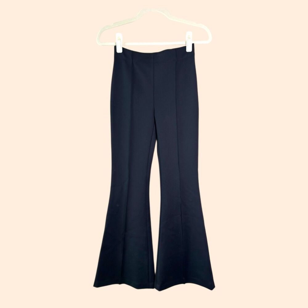 Rosetta Getty Black Flare Pants